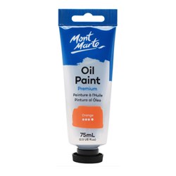 MONT MARTE PREMIUM OIL PAINT 75ml - Orange